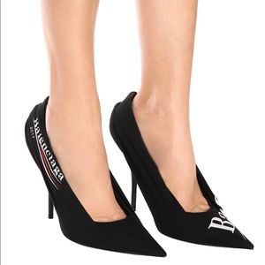 Balenciaga printed pump